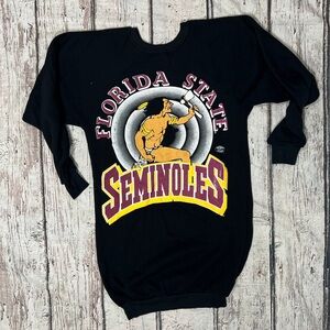 Vintage Florida State Seminoles 1980s NCAA College Sweatshirt